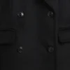 Abrigo Chesterfield de mezcla de lana