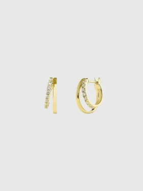 Ana Luisa Toda: Mini aretes de aro doble