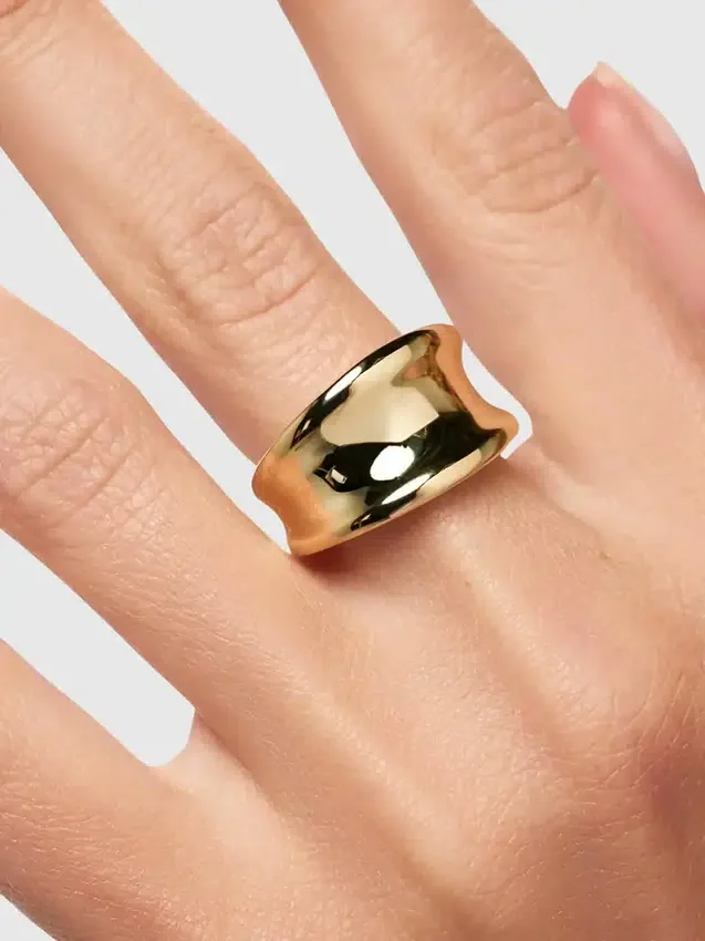 Anillo Wade dorado de Ana Luisa