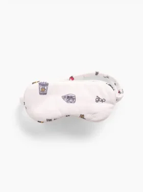 Antifaz para dormir infantil reciclado con el Gap Logo
