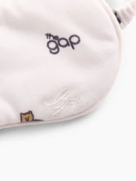 Antifaz para dormir infantil reciclado con el Gap Logo