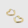 Aretes de corazón Daryl de Ana Luisa