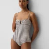 Bañador tipo bandeau convertible