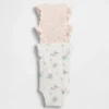 Baby First Favorites: body con volantes y canalé fino (paquete de 3)