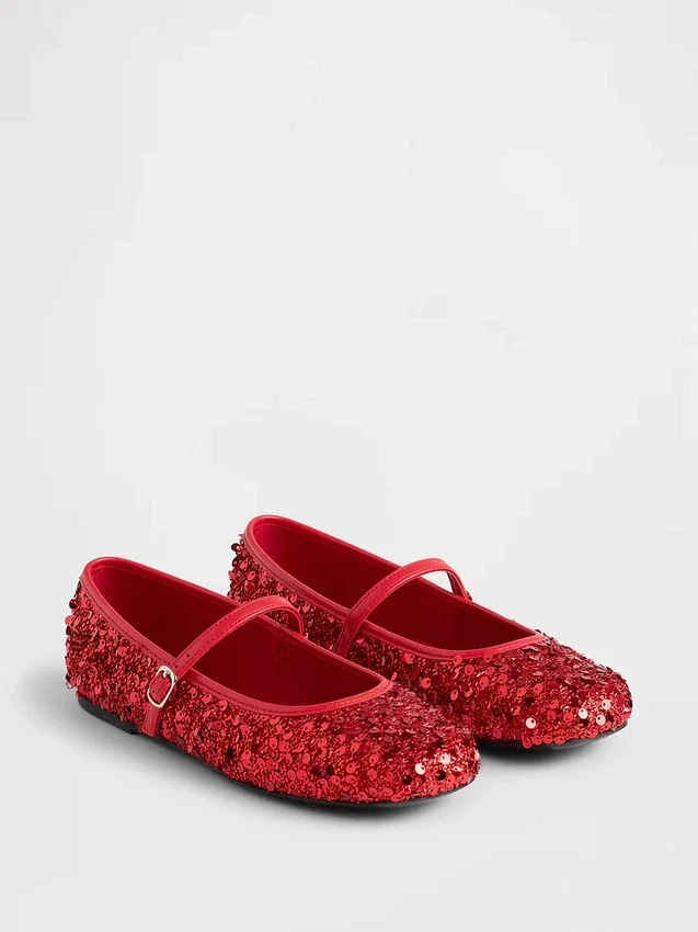 Bailarinas con lentejuelas para niños