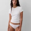 Bikini de algodón orgánico elástico