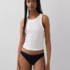 Bikini de algodón orgánico elástico