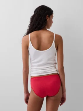 Bikini de algodón orgánico elástico