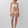 Bikini de algodón orgánico elástico