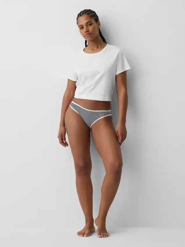 Bikini de algodón orgánico elástico
