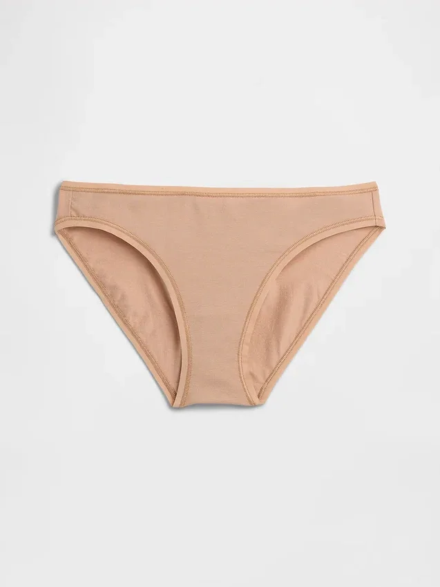 Bikini de algodón orgánico elástico