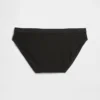 Bikini de algodón orgánico elástico con logotipo