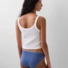 Bikini de algodón orgánico elástico (paquete de 3)