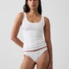 Bikini de algodón orgánico elástico súper suave