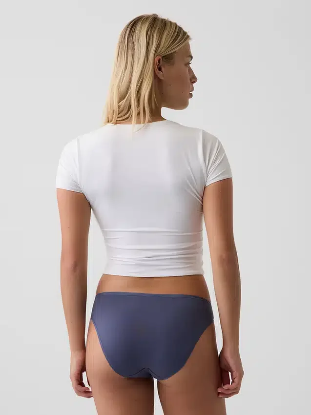 Bikini de algodón orgánico elástico súper suave