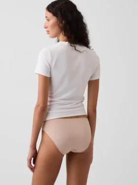 Bikini de algodón orgánico elástico súper suave