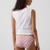 Bikini de algodón orgánico elástico súper suave