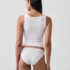 Bikini de algodón orgánico elástico súper suave
