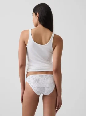 Bikini de algodón orgánico elástico súper suave