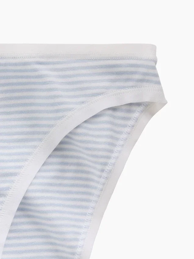 Bikini de algodón orgánico elástico súper suave
