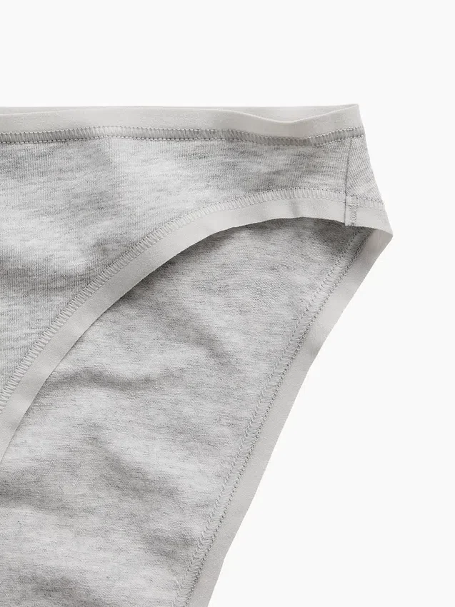 Bikini de algodón orgánico elástico súper suave