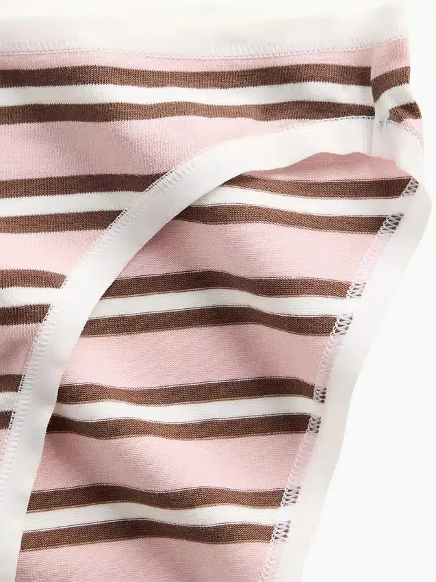 Bikini de algodón orgánico elástico súper suave