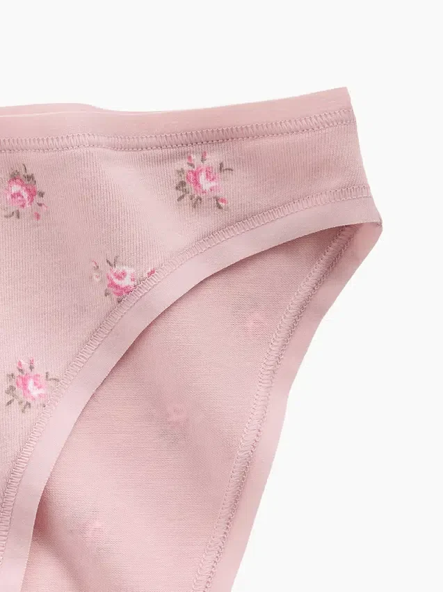 Bikini de algodón orgánico elástico súper suave