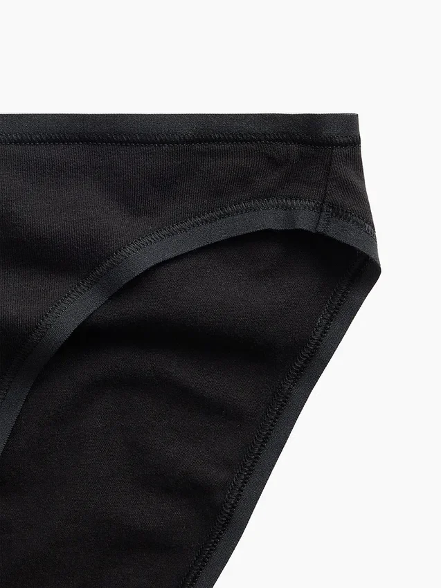 Bikini de algodón orgánico elástico súper suave