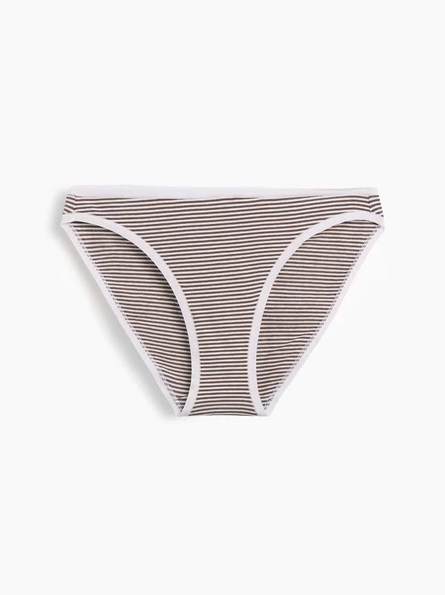 Bikini de algodón orgánico elástico súper suave