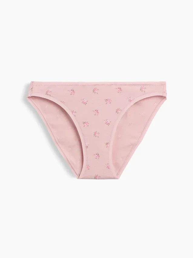 Bikini de algodón orgánico elástico súper suave