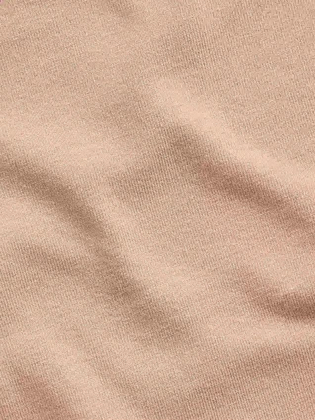 Bikini de cintura alta de algodón orgánico elástico