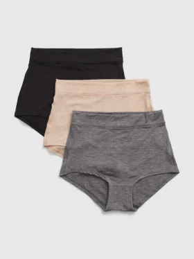 Bikini de talle alto Breathe (paquete de 3)