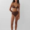 Bikini de talle alto para las partes de abajo