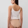 Bikini invisible de algodón orgánico elástico