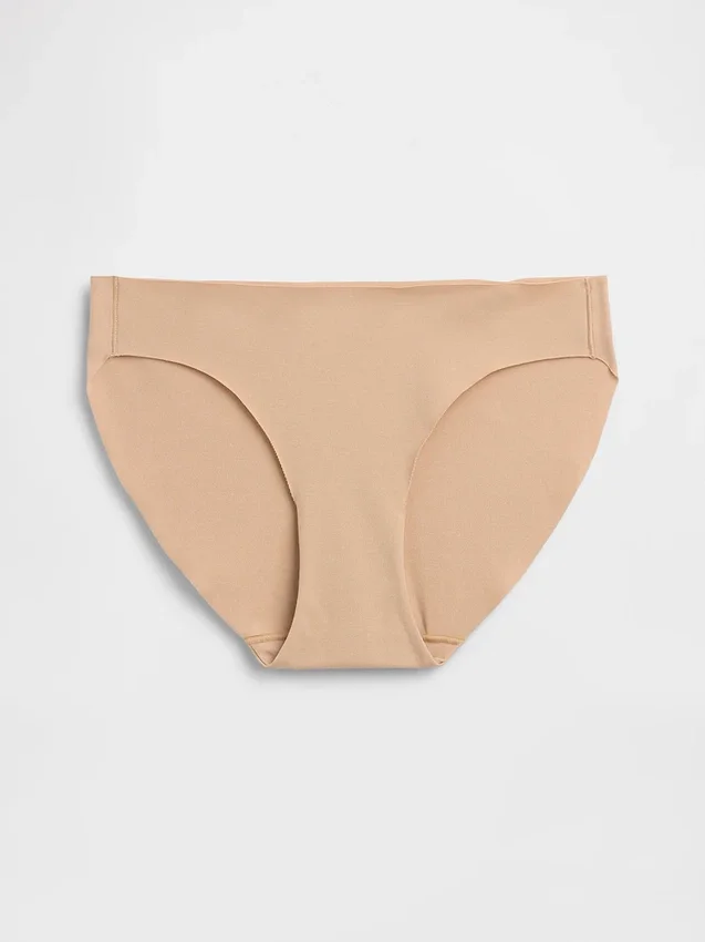 Bikini invisible de algodón orgánico elástico