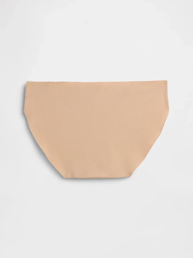 Bikini invisible de algodón orgánico elástico