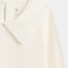 Blusa con cuello en forma de corazón para bebés y niños pequeños