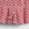 Blusa con moño de punto arrugado para bebés y niños