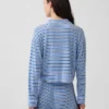 Blusa corta de pijama de modal súper suave