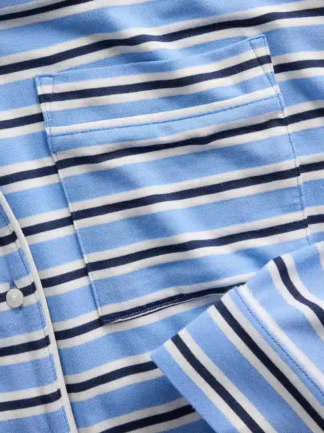 Blusa corta de pijama de modal súper suave