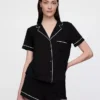 Blusa de pijama de modal ultra suave para la parte de arriba