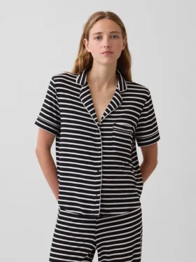 Blusa de pijama de modal ultra suave para la parte de arriba