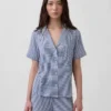 Blusa de pijama de modal ultra suave para la parte de arriba