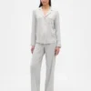 Blusa de pijama de modal ultra suave para la parte de arriba