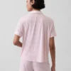 Blusa de pijama de modal ultra suave para la parte de arriba