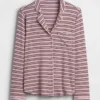 Blusa de pijama de modal ultra suave para la parte de arriba