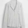 Blusa de pijama de modal ultra suave para la parte de arriba