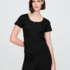 Blusa de pijama de punto calado
