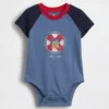 Body con diseño gráfico de algodón orgánico «Baby First Favorites»