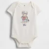 Body con diseño gráfico de algodón orgánico «Baby First Favorites»